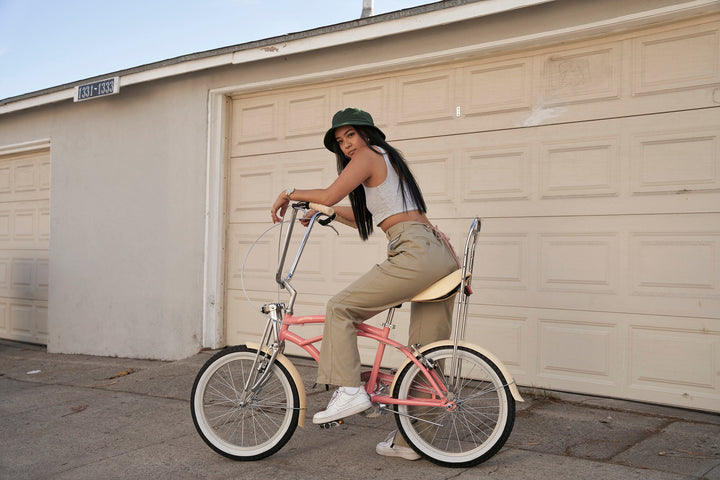 Pink Lemonade 20" milkbar bike lifestyle photo