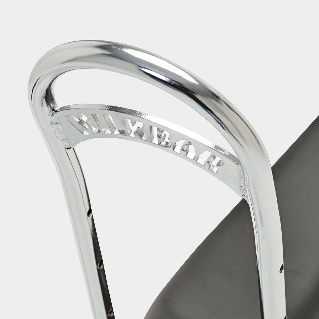 Icy Chrome 20" Milkbar bike seat frame logo