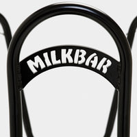 Milkbar seat frame logo