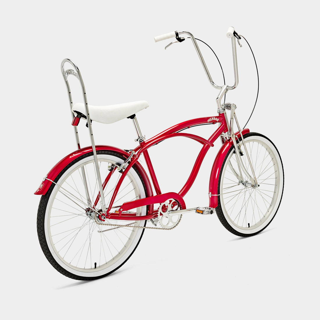 Milkbar Cherry Cola 26" bike. Side view