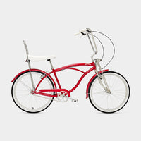 Milkbar Cherry Cola 26" bike. Side view